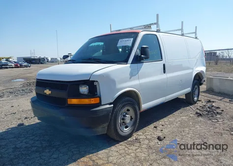 2017 Chevrolet Express 2500 Work Van from USA, damaged, VIN 1GCWGAFF3H1137866